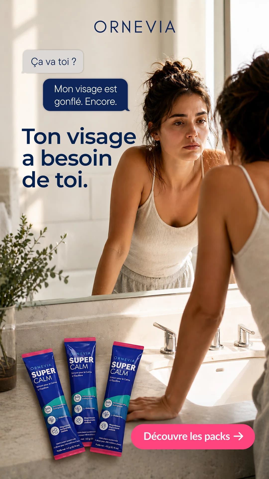 Ornevia static ad creative