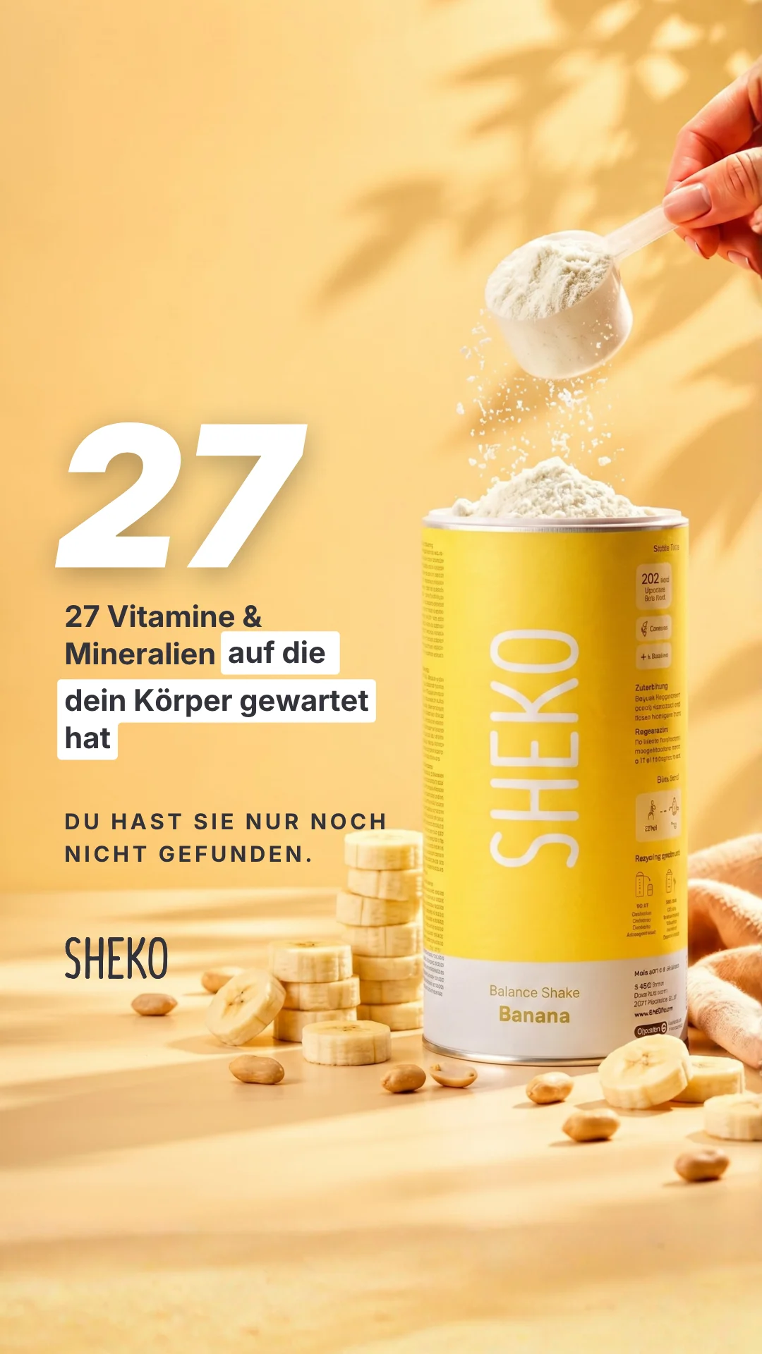 SHEKO static ad creative